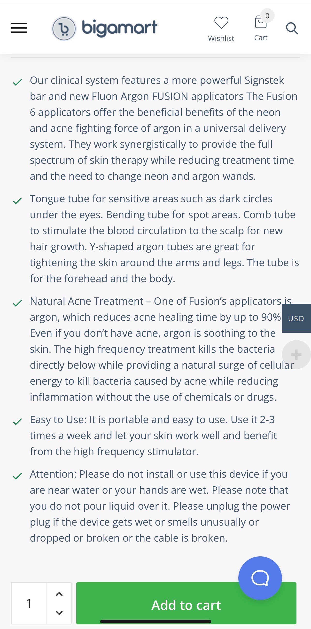 Signstek High Frequency Skin Therapy Machine  / new in box image indicator(8)