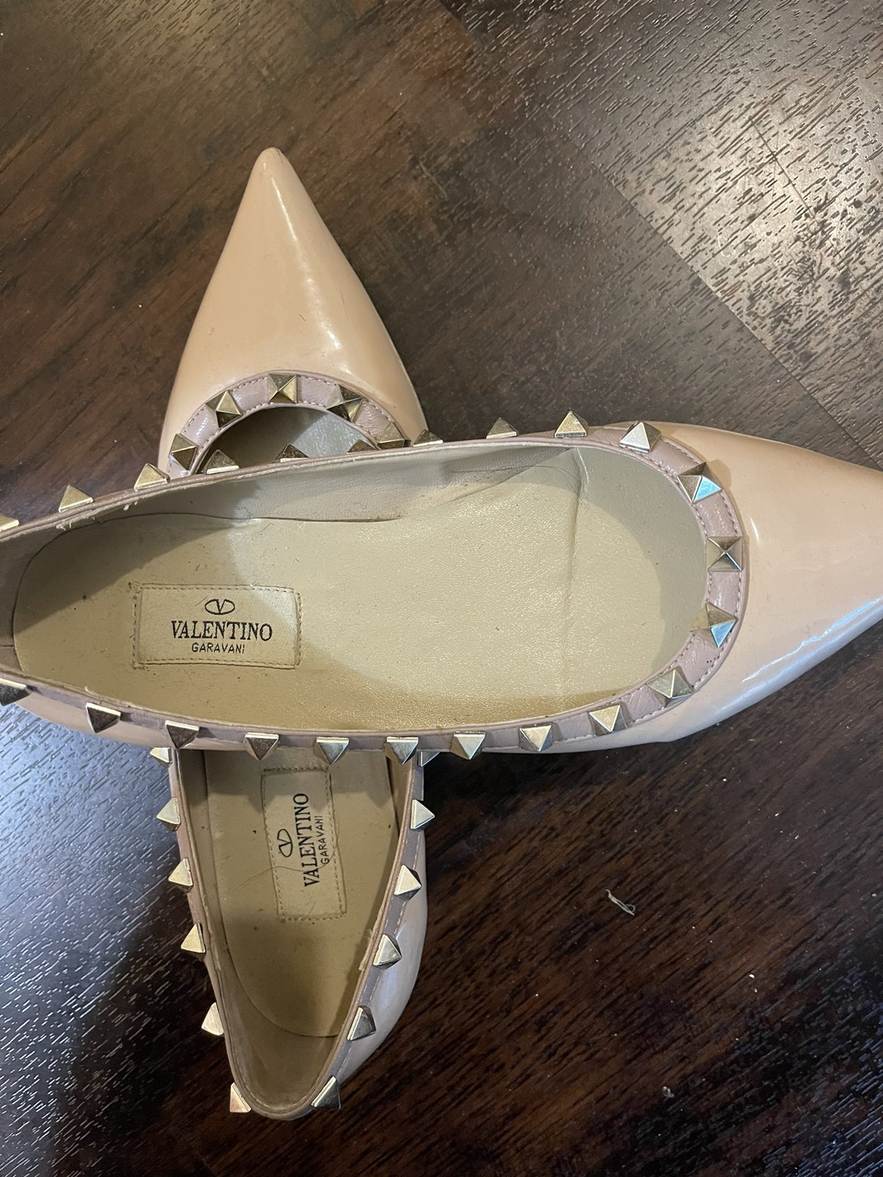 Valentino flat size 37 nude image indicator(5)