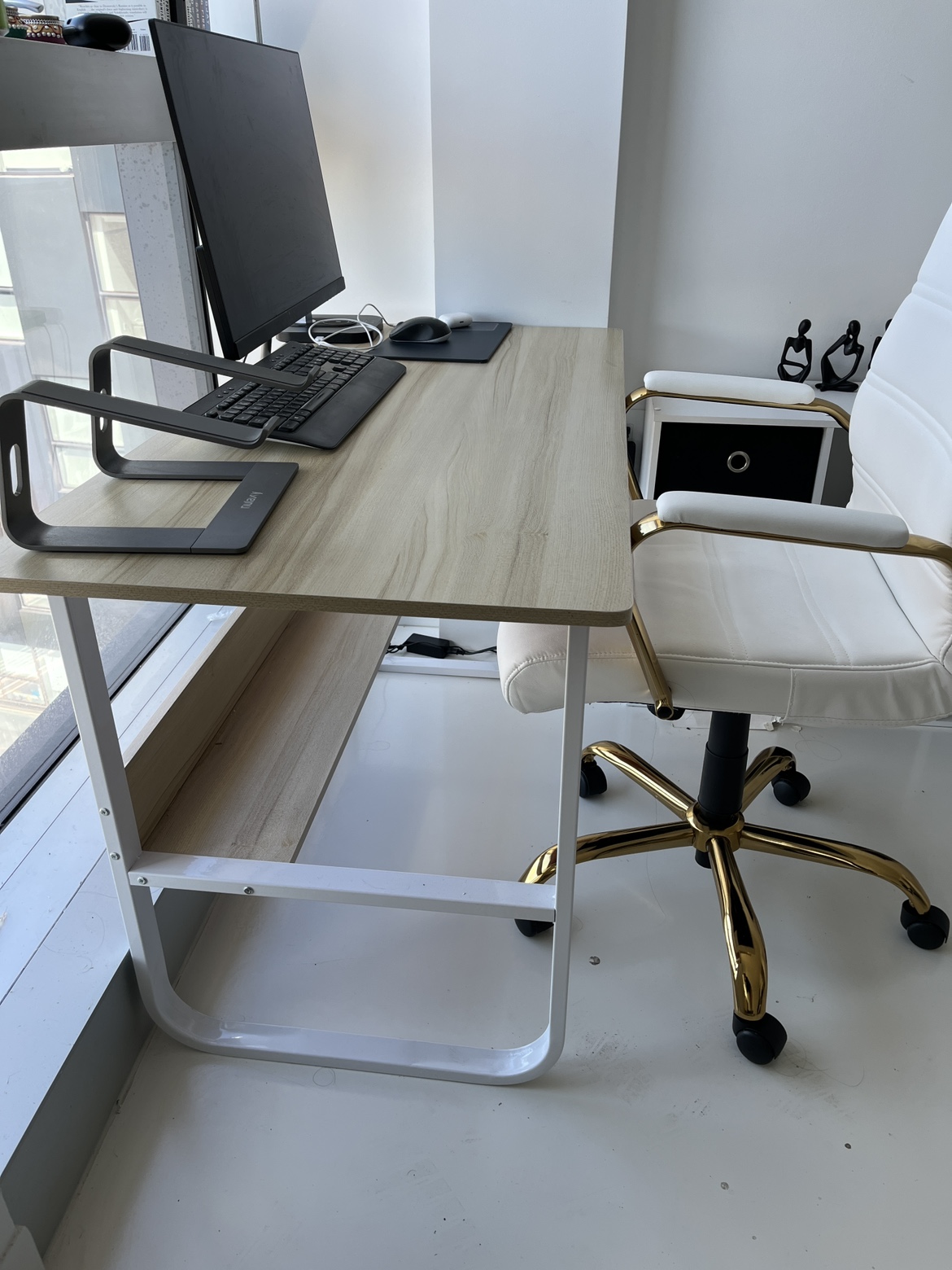 Swivel Office Chair with metal frame - photo 2