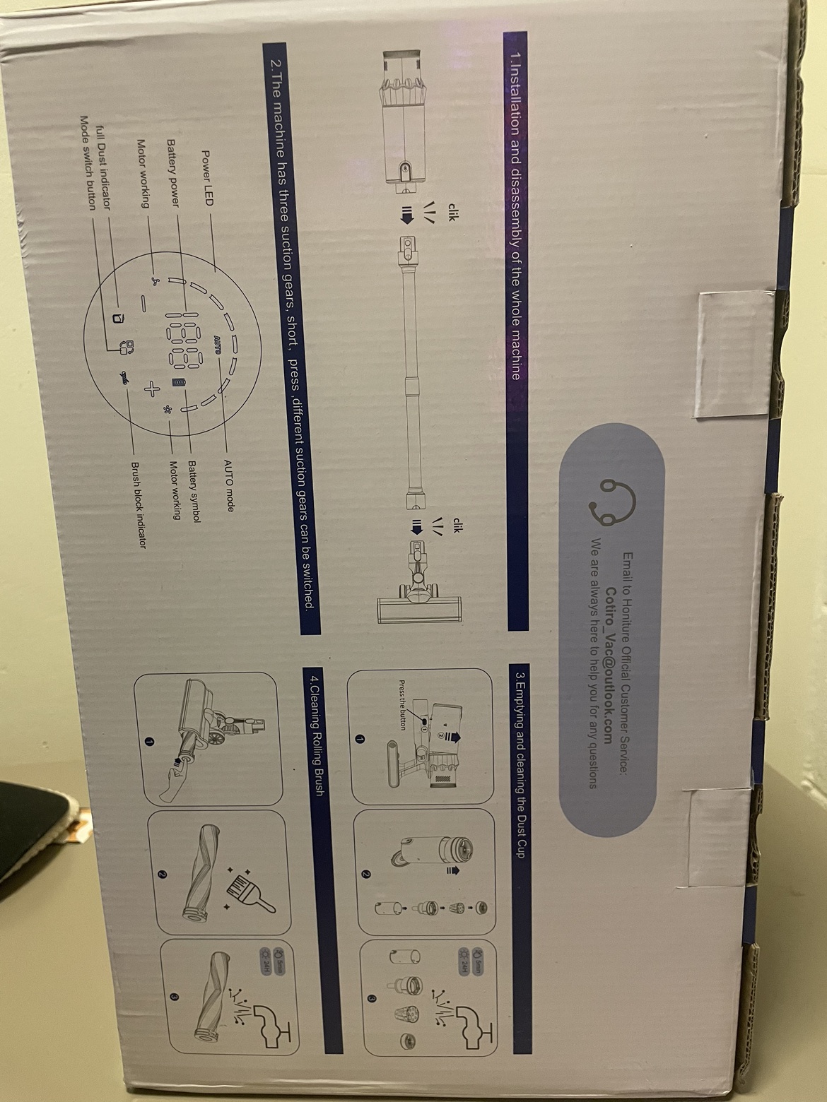 NEVER OPENED cordless vacuum cleaner - photo 2