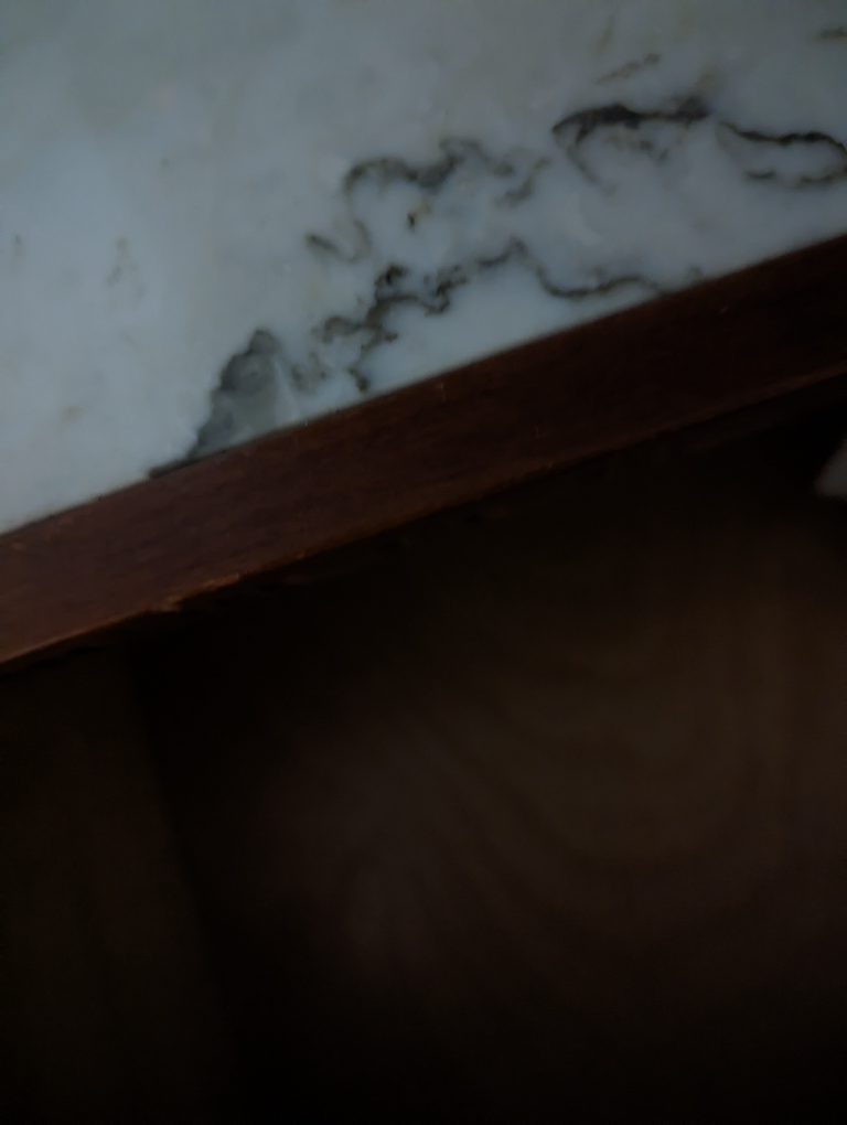 4 Piece Dresser Drawers With  Genuine Marble Top. $185. image indicator(5)