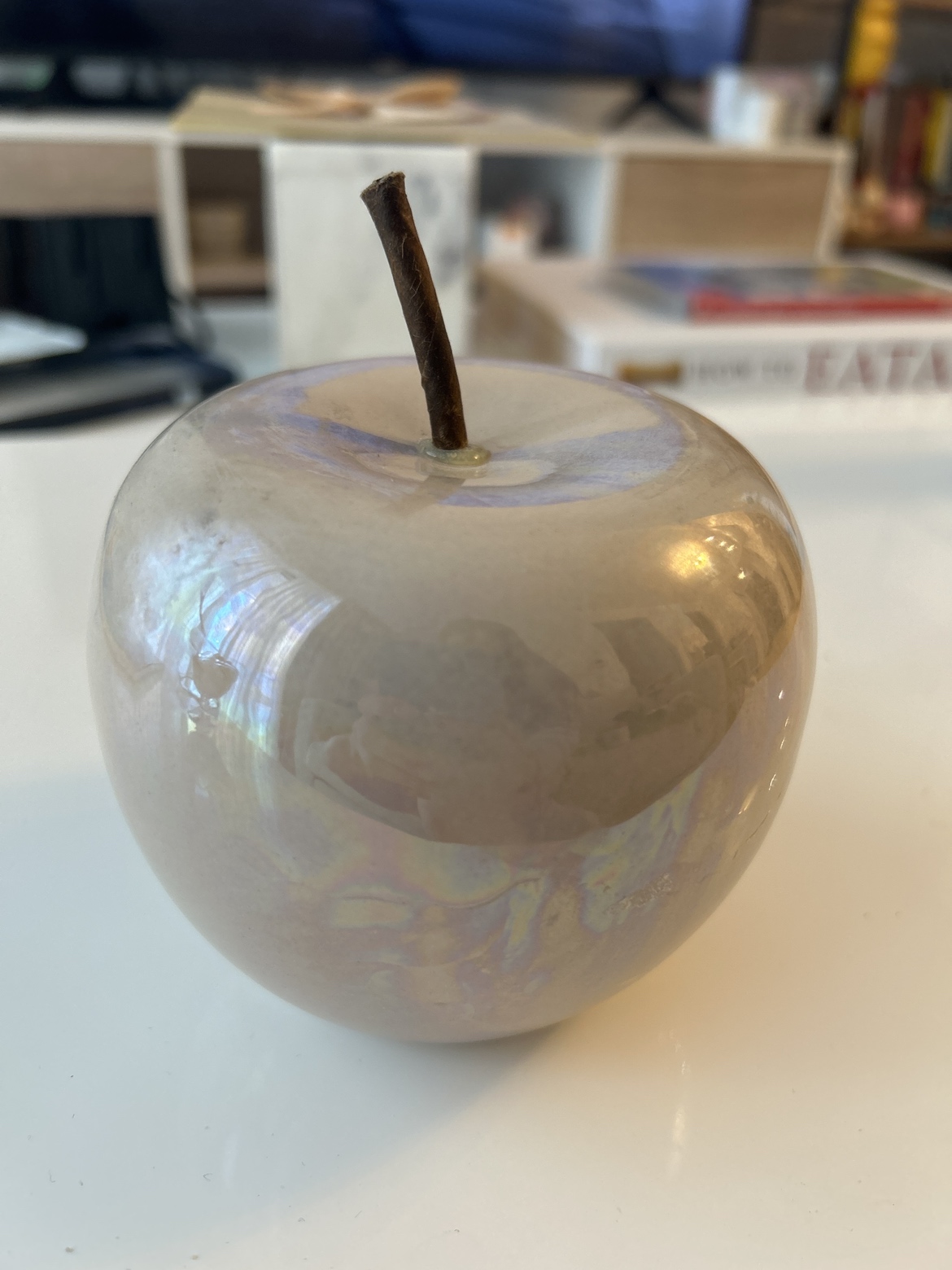 Nude colour clay Apple home decor