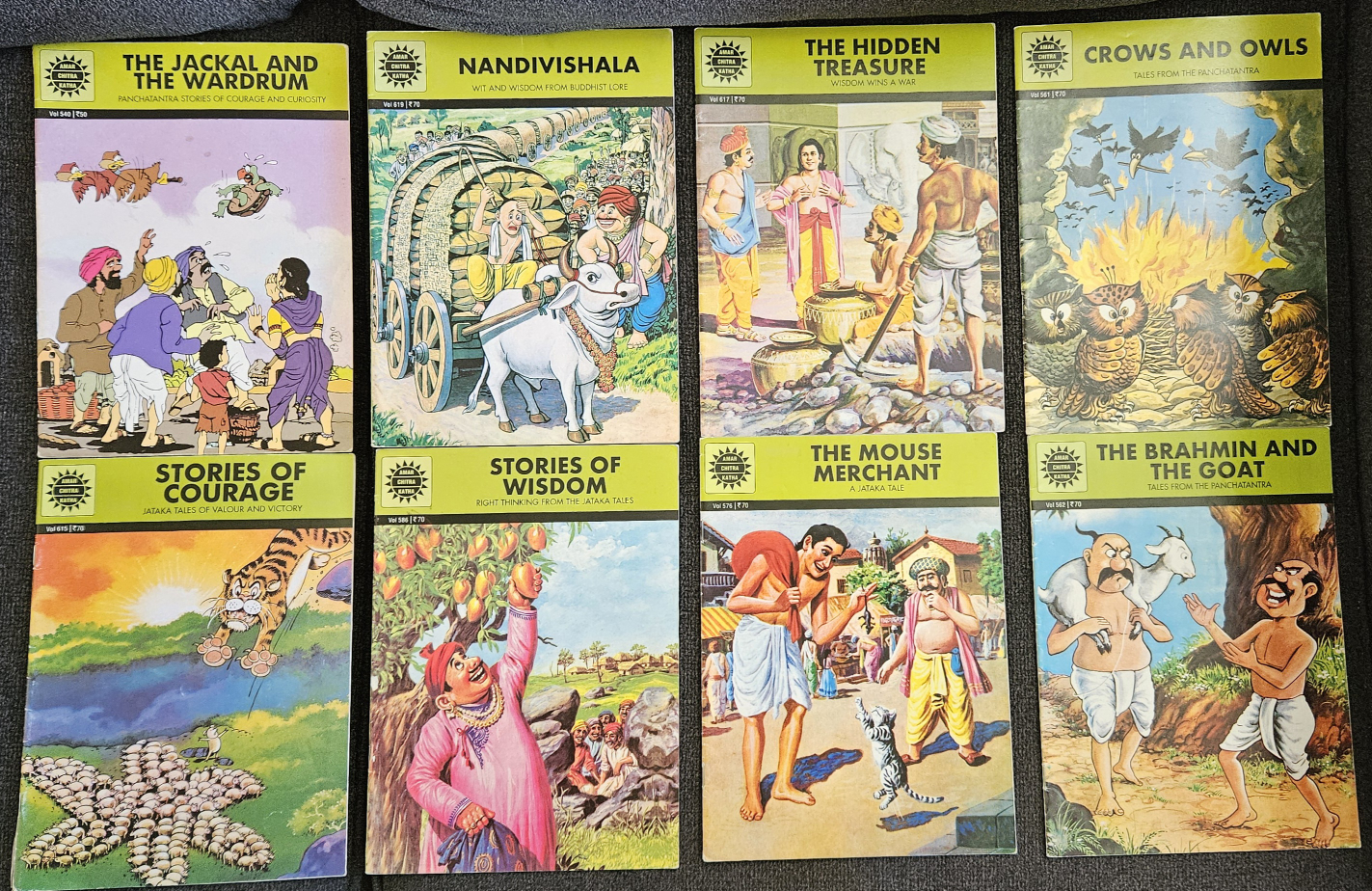 Jataka, Panchatantra Collection (Amar Chitra Katha) - 22 Titles thumbnail