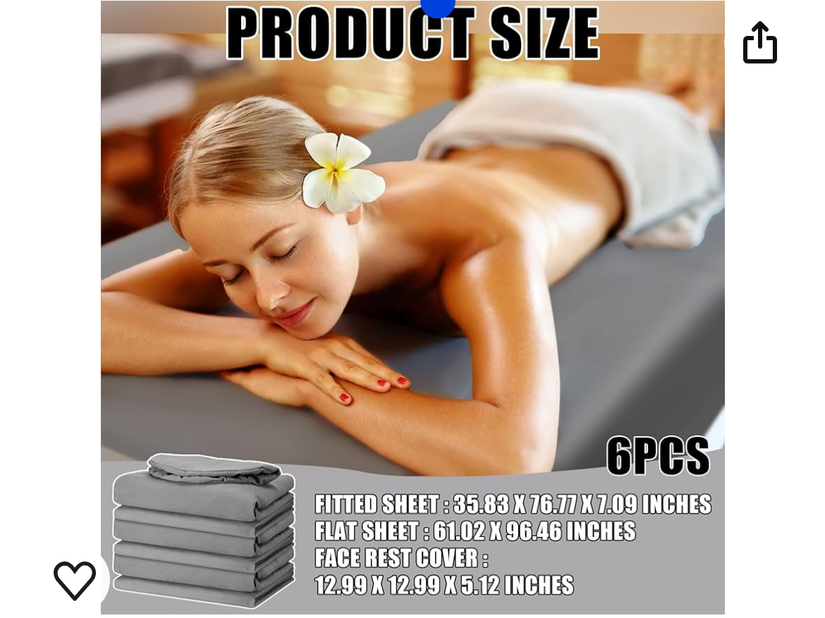 Microfiber Massage Table Sheet Set 3 image indicator(4)