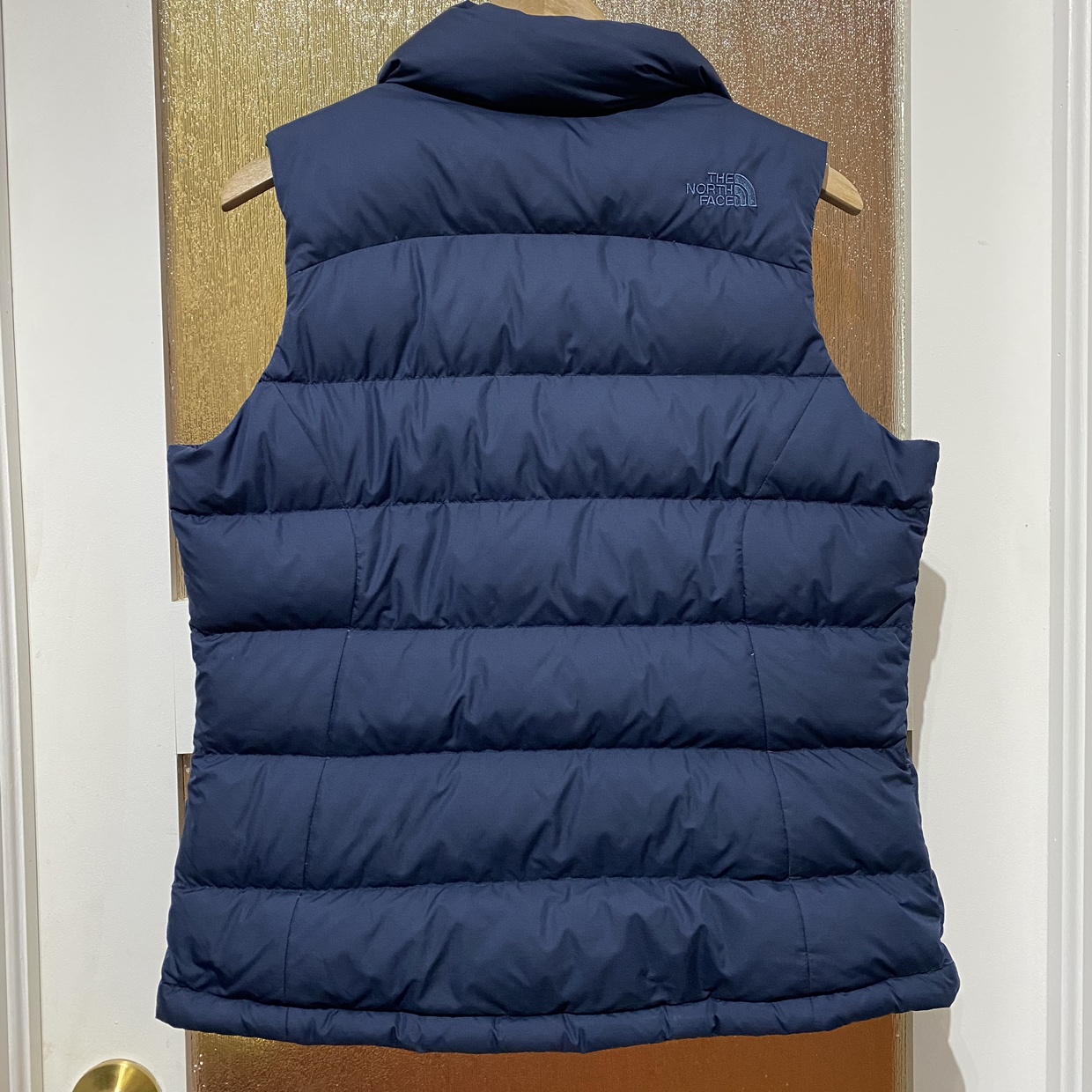 Like New The North Face Nuptse 700 Puffer Vest Jacket Navy Blue - photo 3
