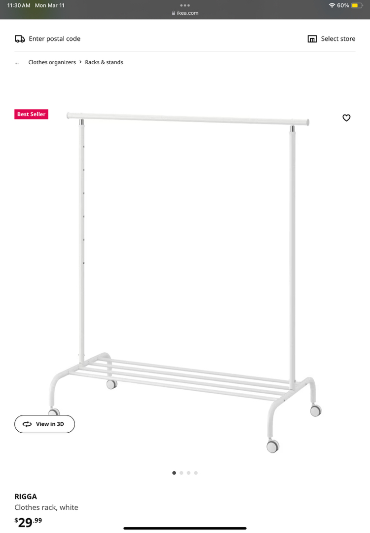 Brand New clothing rack