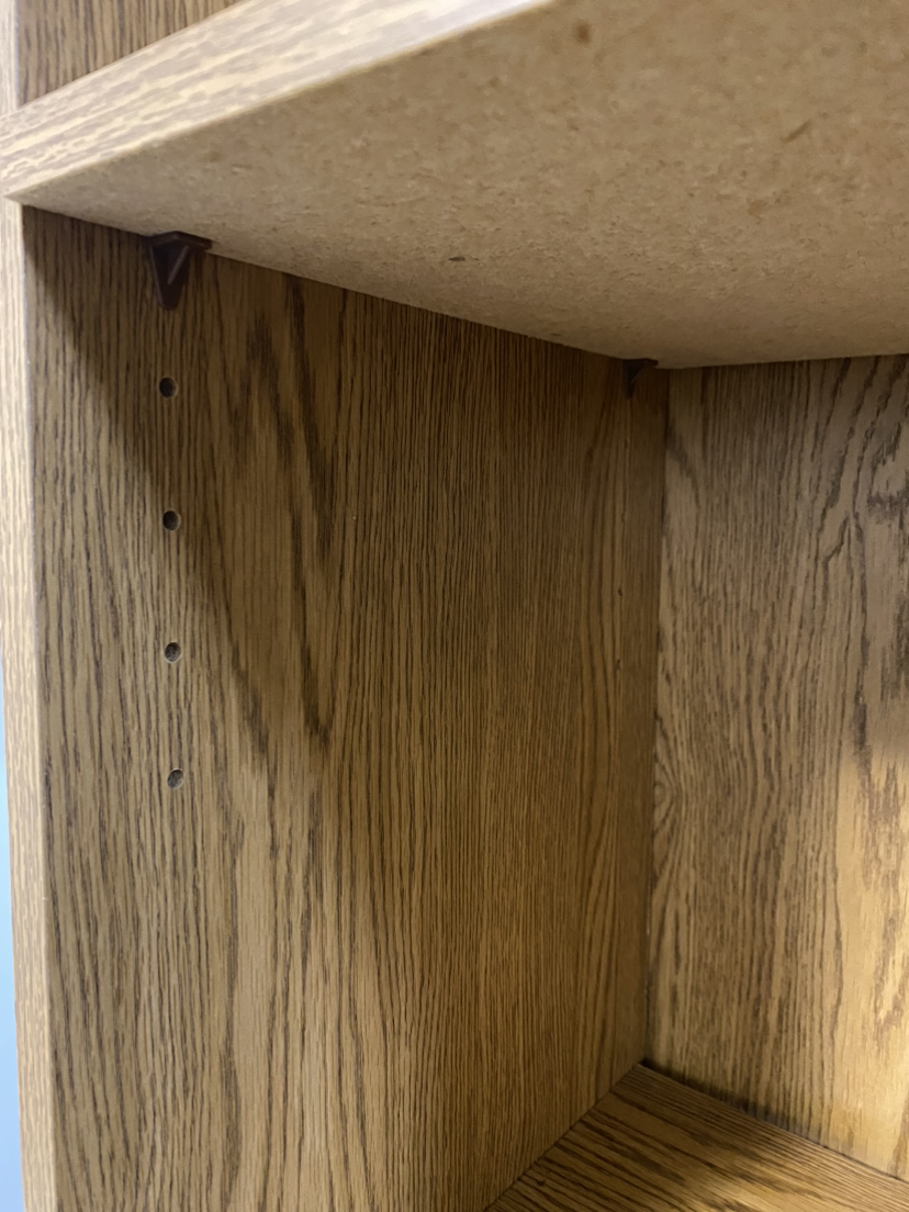 Wooden Tall Adjustable Shelf / Bookcase / Bookshelves - photo 4