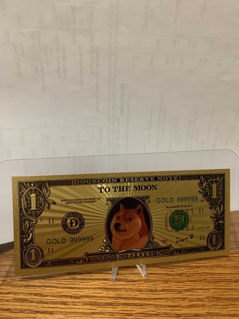 DOGECOIN reserve note 🥕march declutter thumbnail