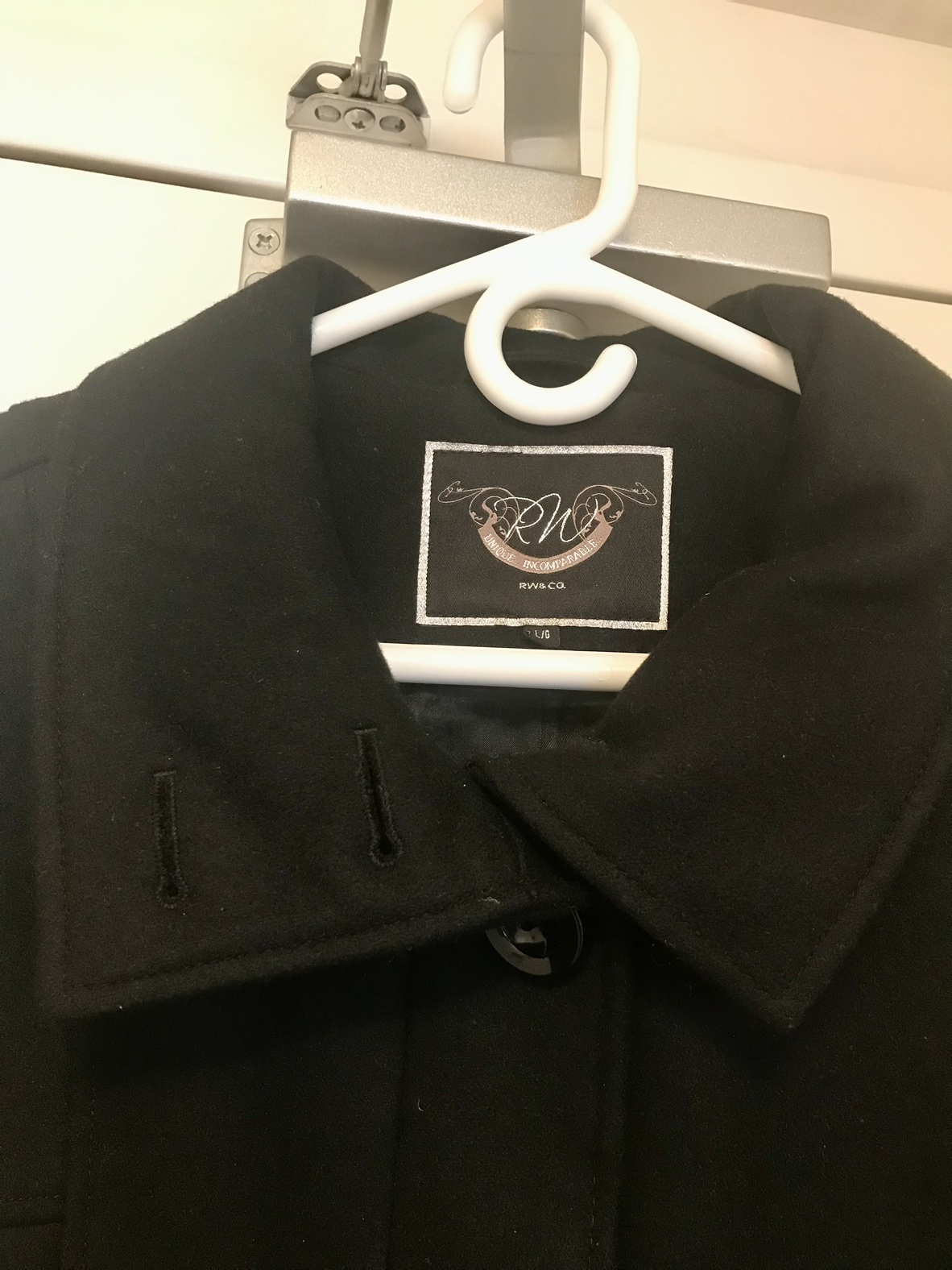 RW & Co. women’s wool jacket L/G image indicator(3)