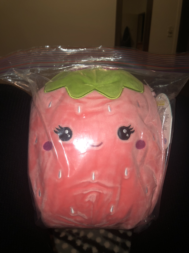 10” Scented Suzey Strawberry Squishmallow thumbnail