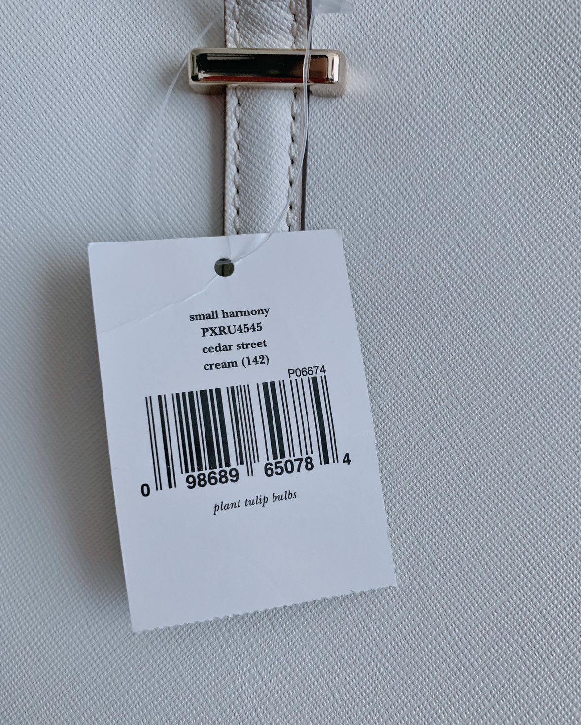 Brand New Kate Spade Cedar Street Harmony Tote Bag - Cream image indicator(4)