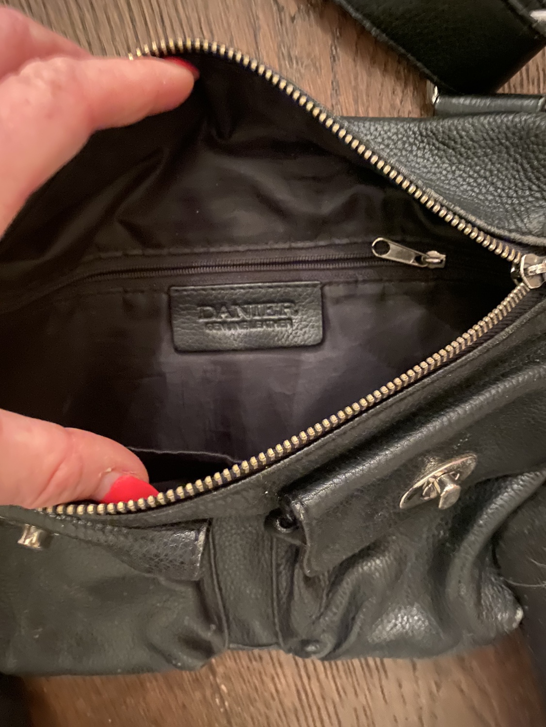Danier Leather Purse Crossbody Bag - photo 3
