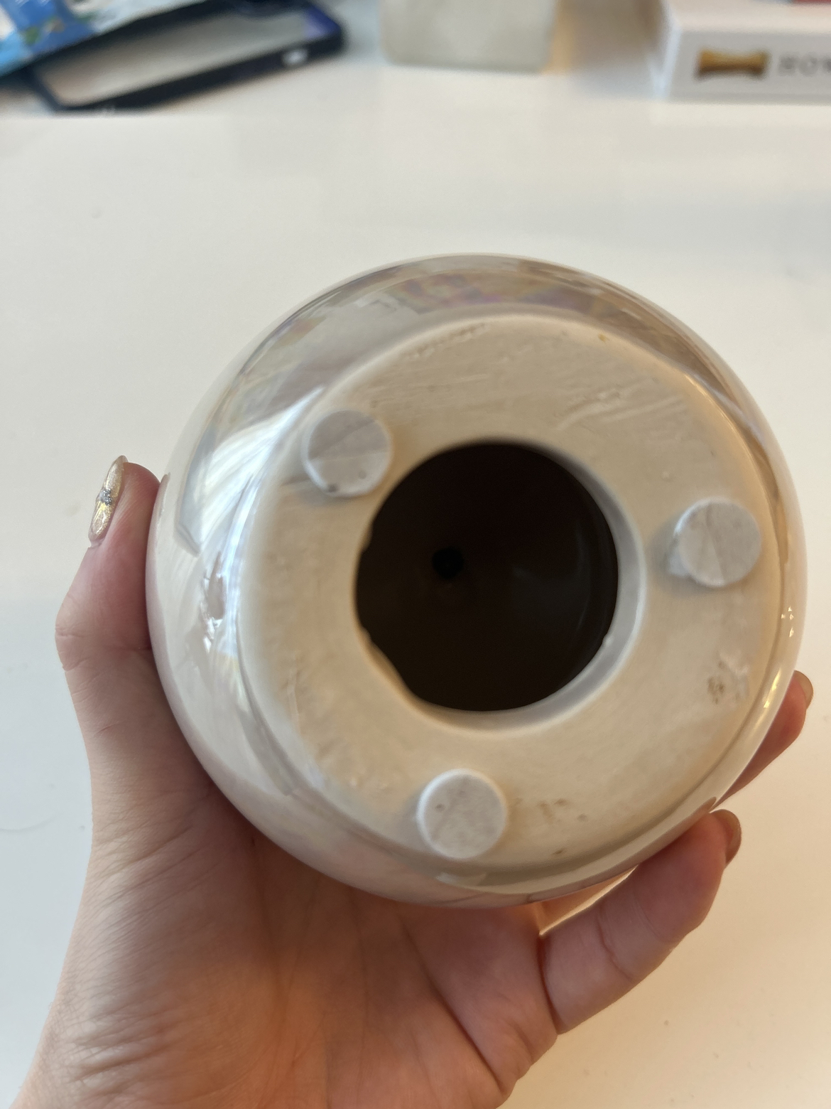 Nude colour clay Apple home decor - photo 3