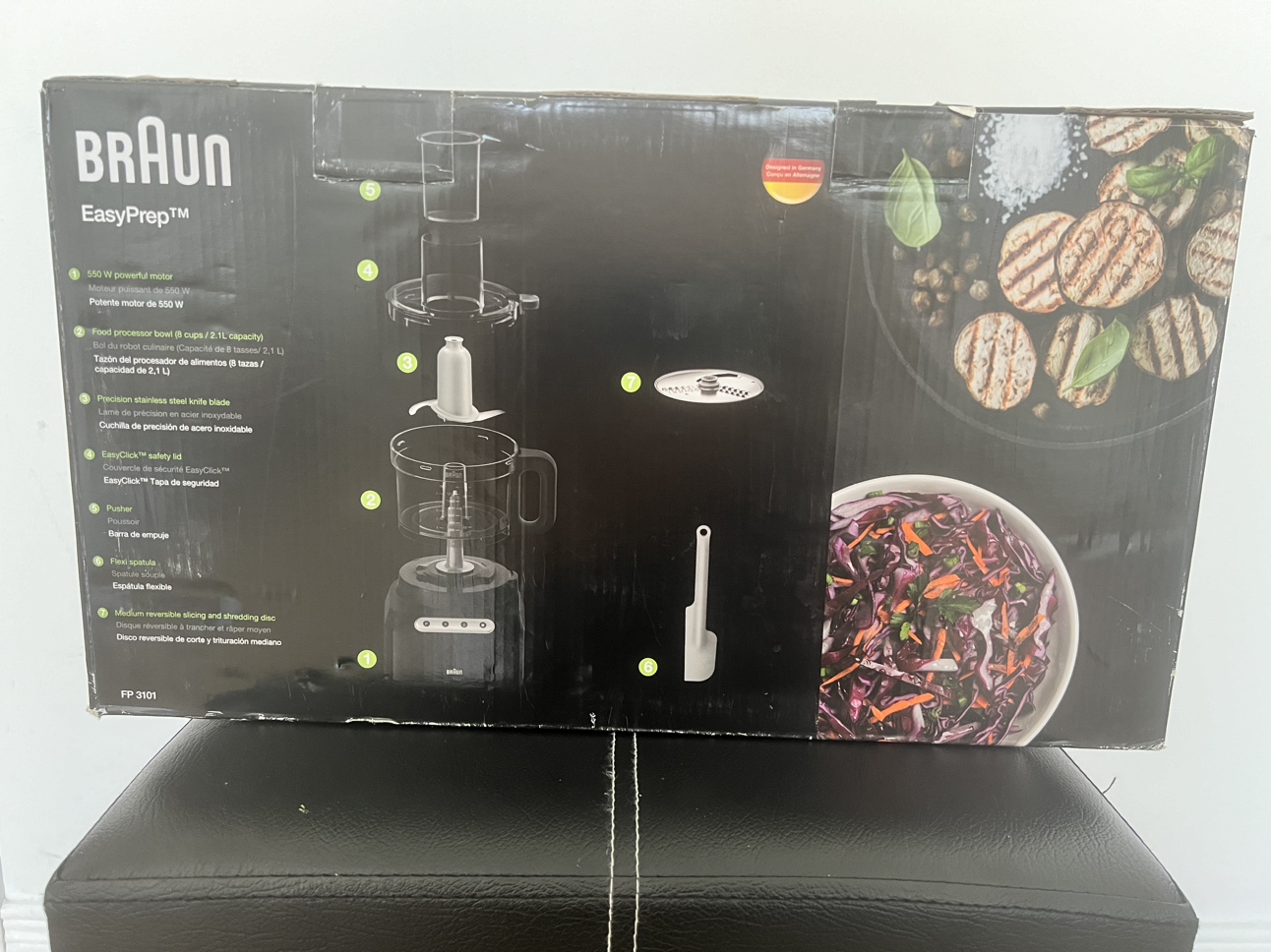 Brand new Braun food processor - photo 2