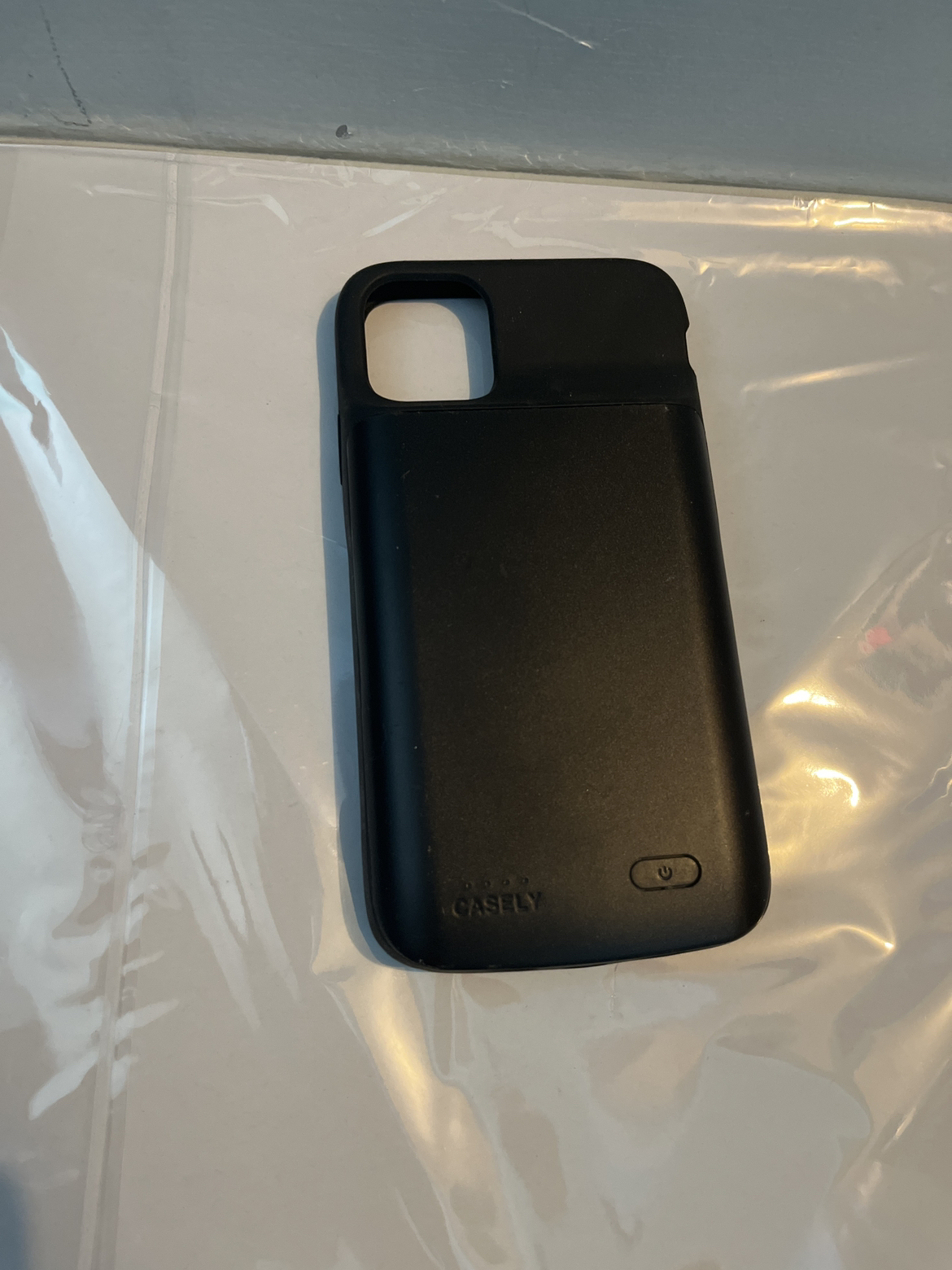 iPhone 11 case charger black