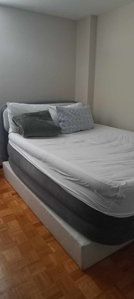 INTEX airbed with steel frame included