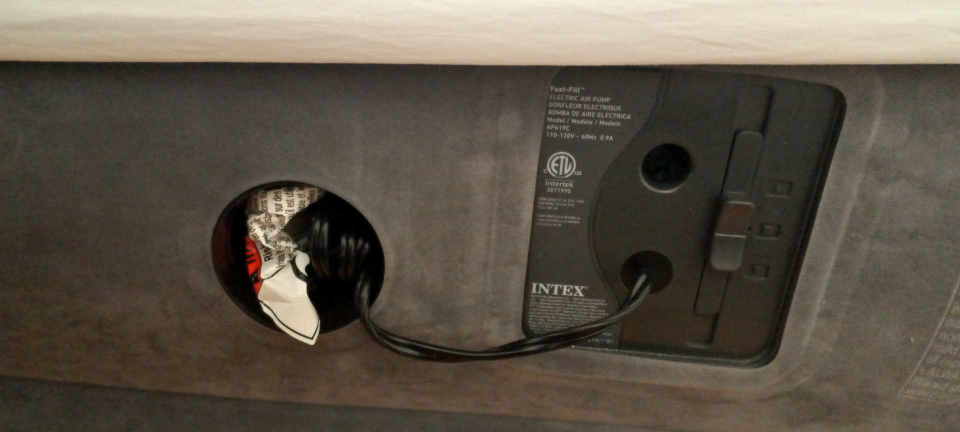 INTEX airbed with steel frame included - photo 2