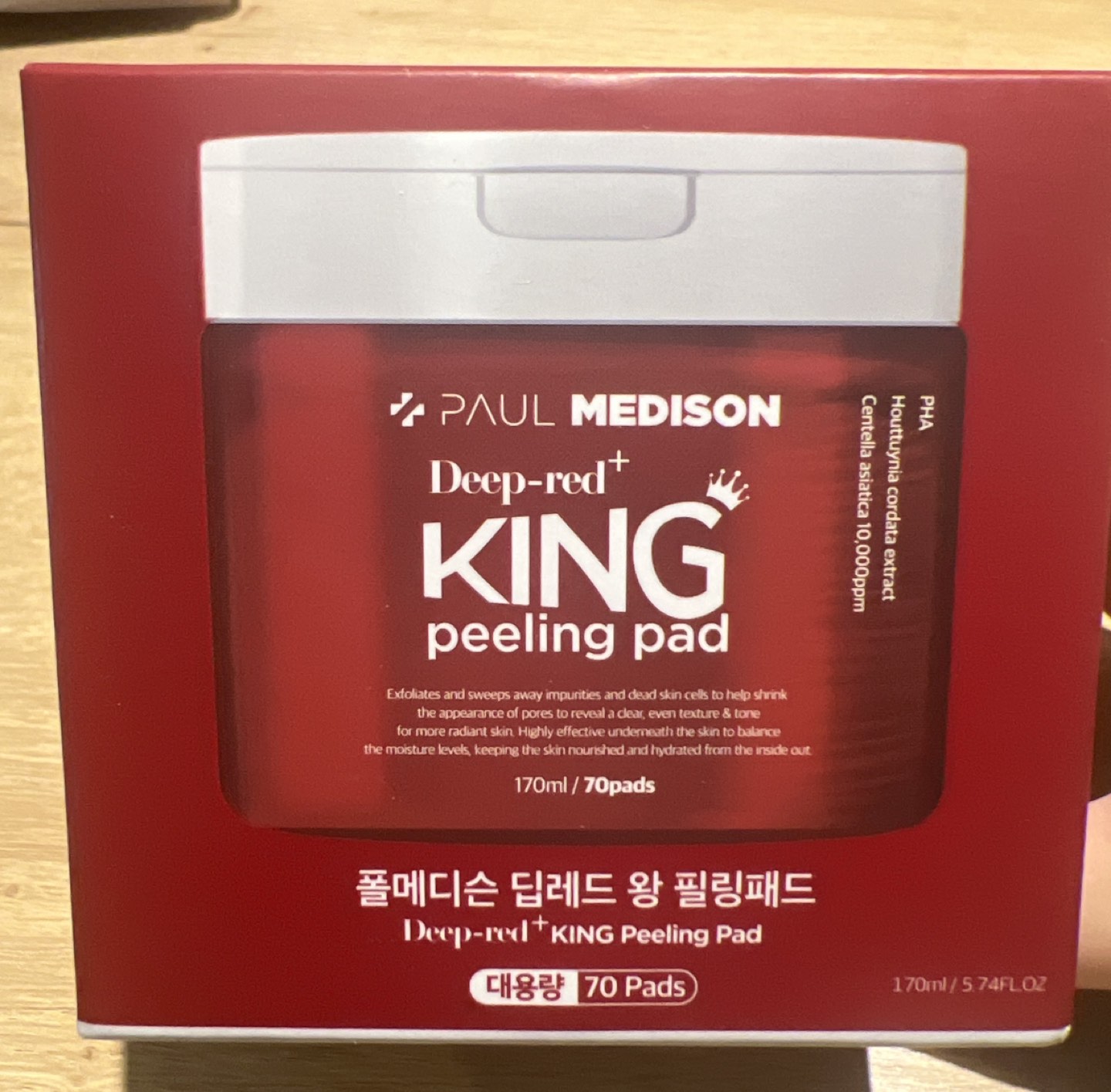Korean peeling pad thumbnail