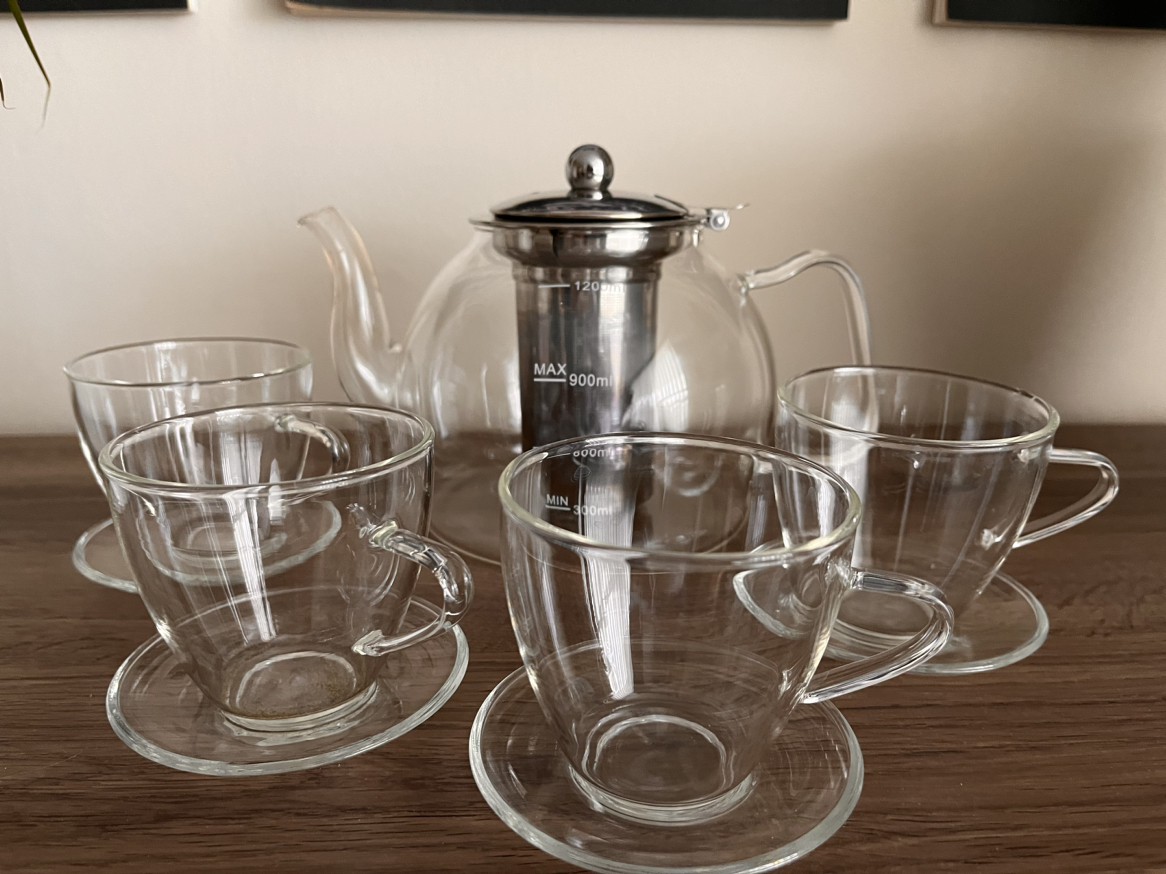 Glass Teapot Set - photo 4
