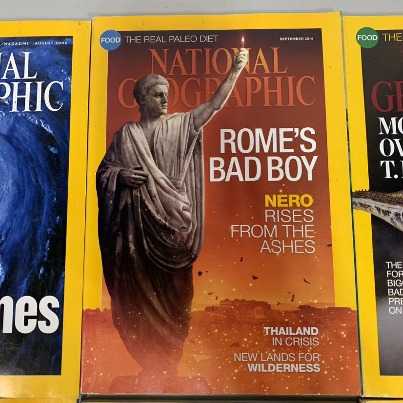 🥕Lot of National Geographic Magazine- circa,2006,2014,2016,2019 image indicator(3)