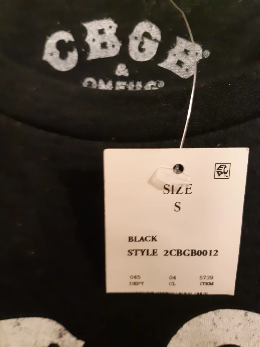 NWT Designer CBGB Punk Rock T-Shirt!👕 - photo 2