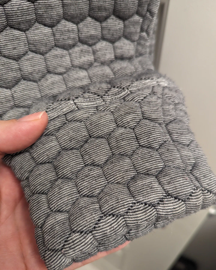 GAP Fit Quilted Funnel Neck Sweatshirt image indicator(5)