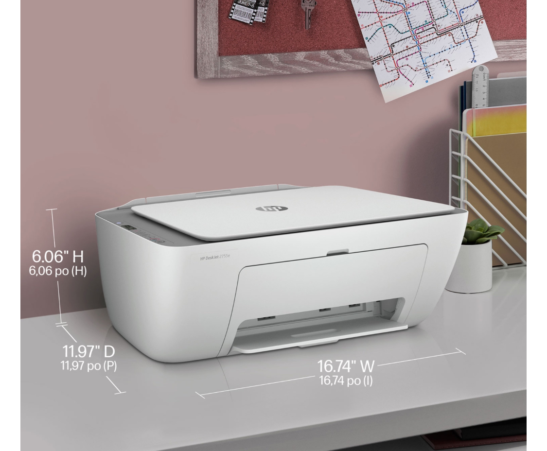 HP DeskJet 2755 Wireless All-In-One Inkjet Printer