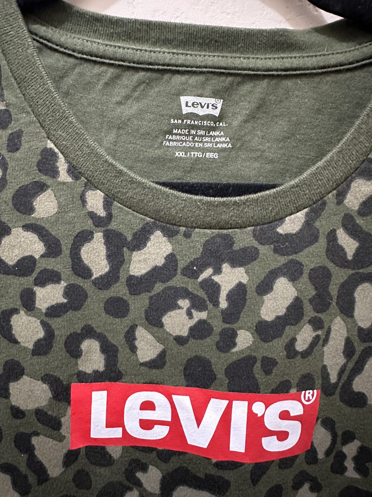 Levi’s Leopard Tee, XXL Womens - photo 2