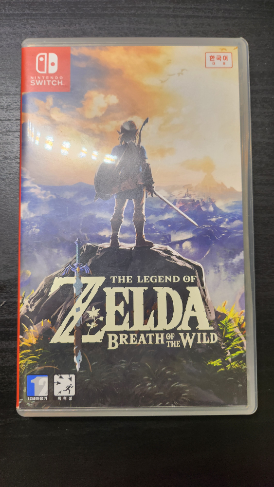 Nintendo switch game(The legend of zelda breath of the wild)