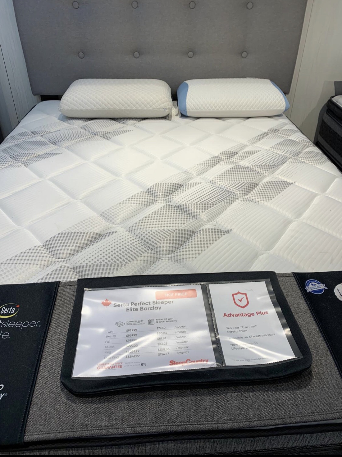USA Serta Pocket Coil Queen Size Mattress(originally $999+tax) - photo 3