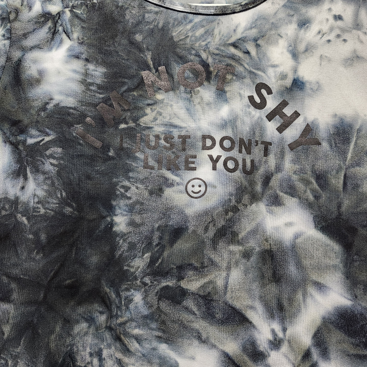 #L AÉROPOSTALE CROP TOP.  *I'M NOT SHY. I JUST DONT LIKE YOU. image indicator(3)