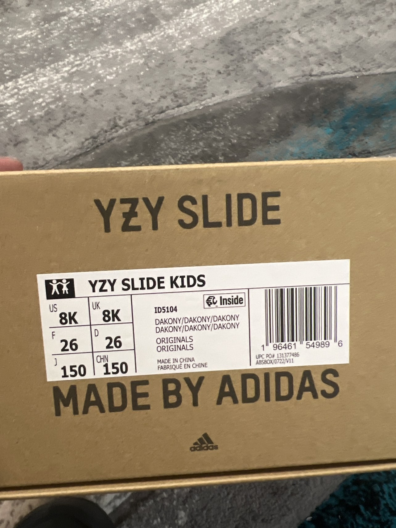 YZY Slide Kids - photo 4
