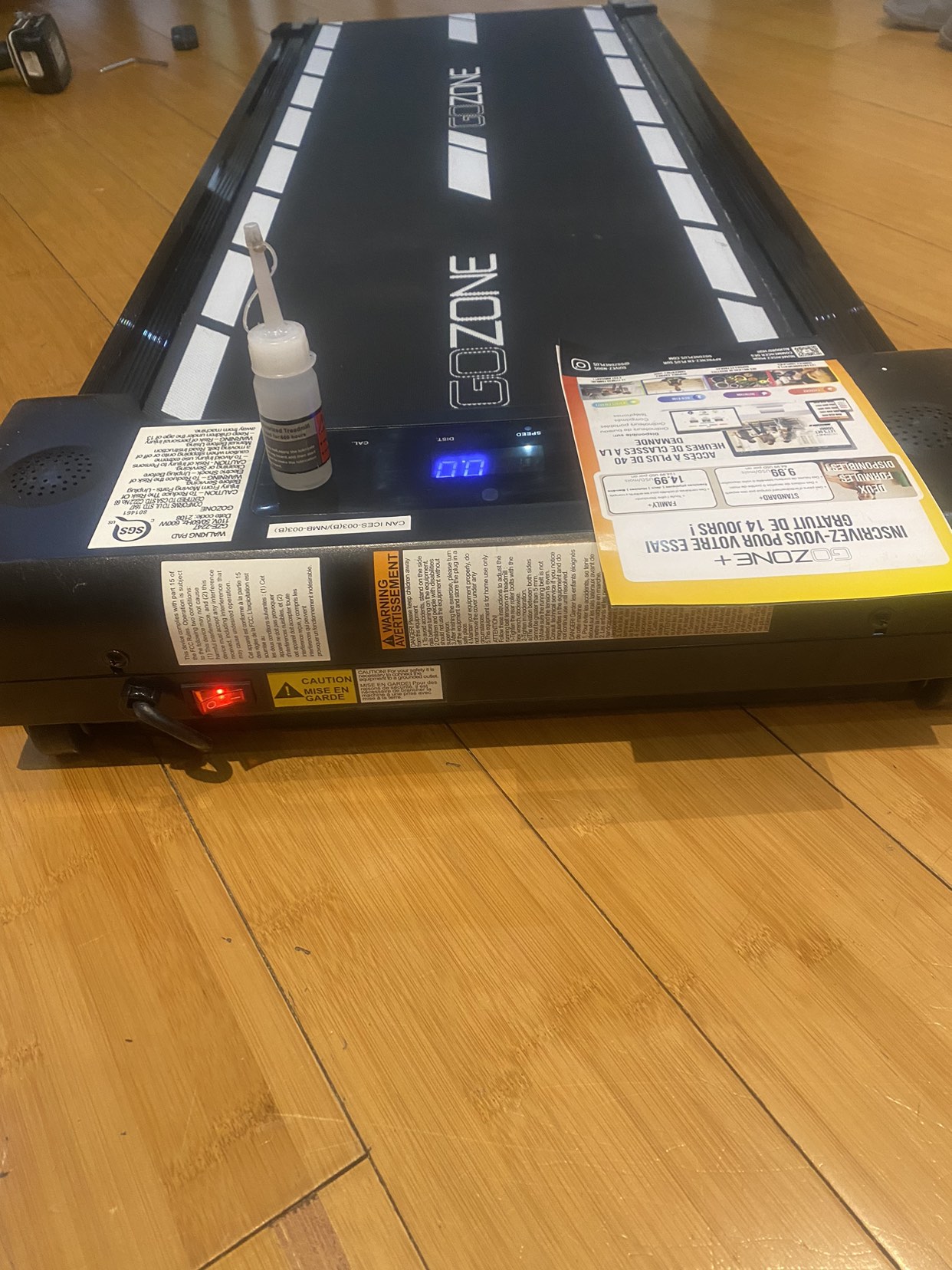 GoZone Compact Walking Pad for Home and Office image indicator(2)