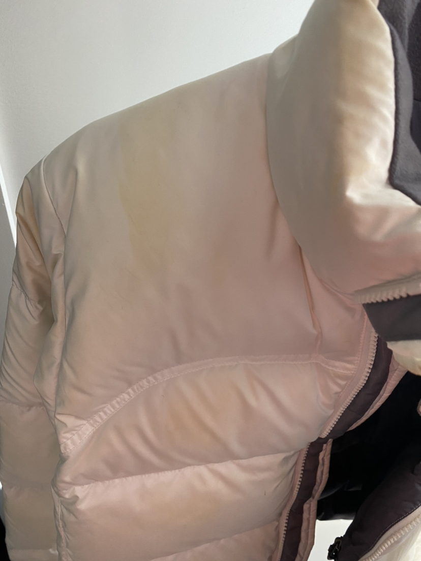 The North Face white down jacket M image indicator(3)