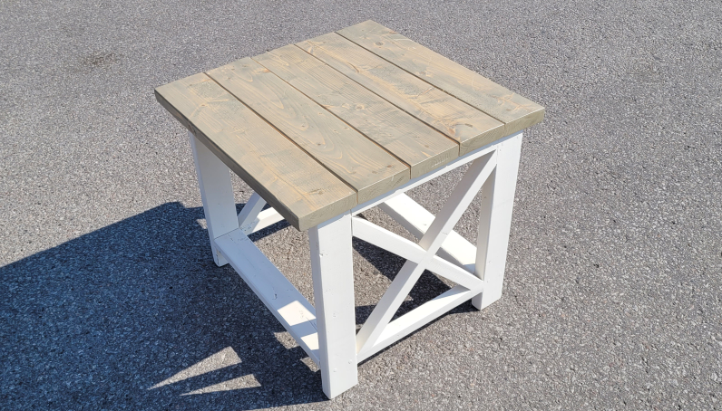 Wooden Side Table - photo 5