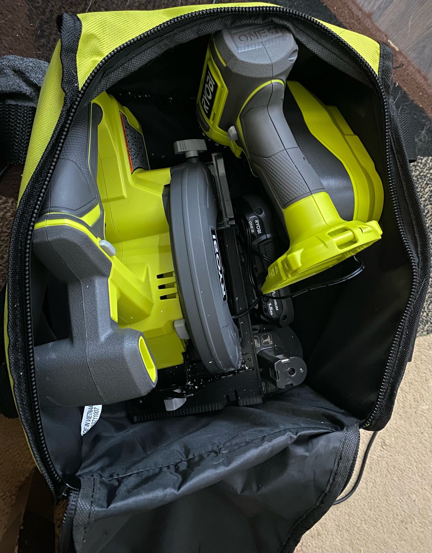 Ryobi Drill & Saw Set