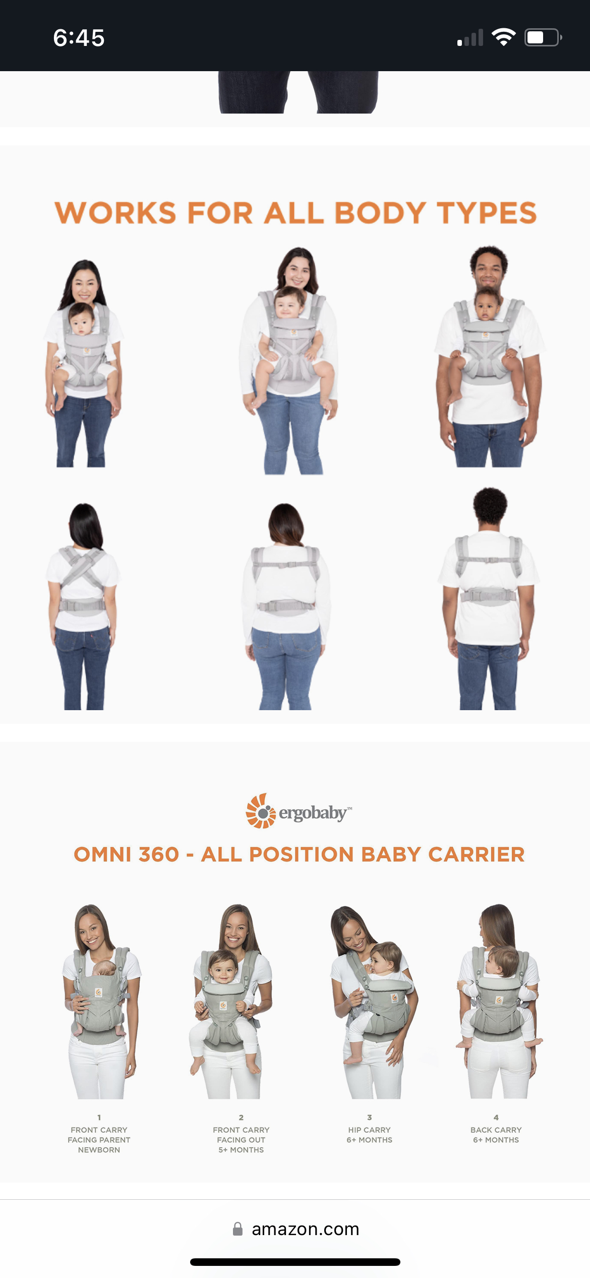 Ergobaby 360 carrier image indicator(4)
