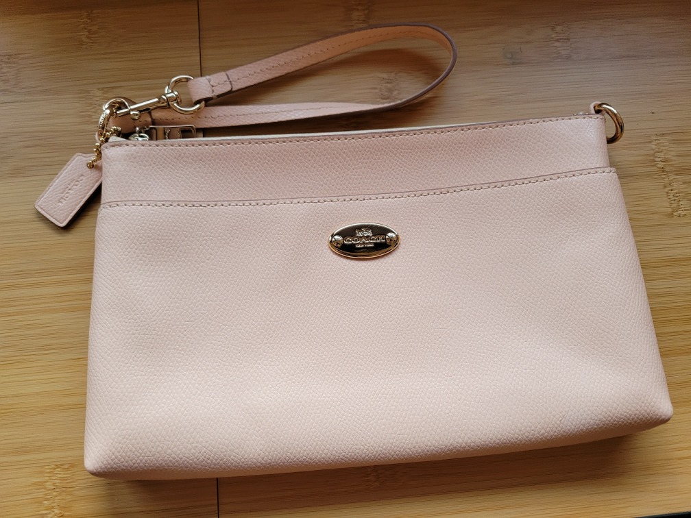 👝 COACH pouch with wrist strap thumbnail