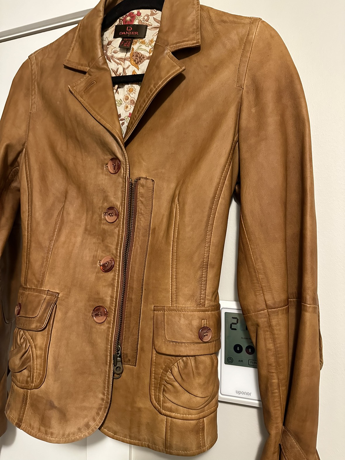 Leather jacket