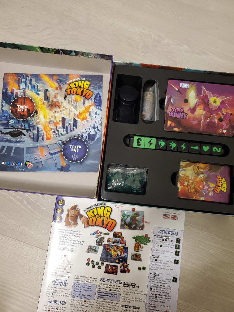 King of Tokyo board game - photo 2