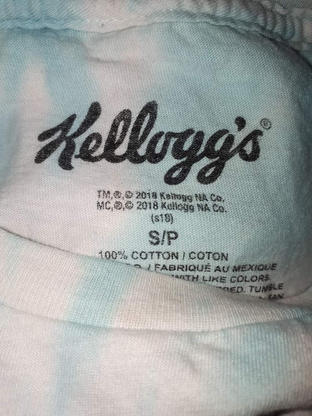 Kelloggs POP TARTS Vintage Look Tie Dye T-Shirt #S image indicator(2)
