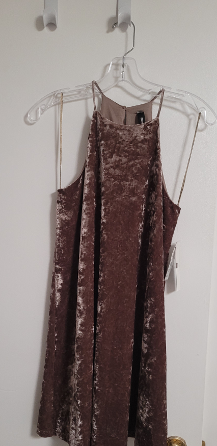 Design Lab BNWT velvet baby doll dress, Small