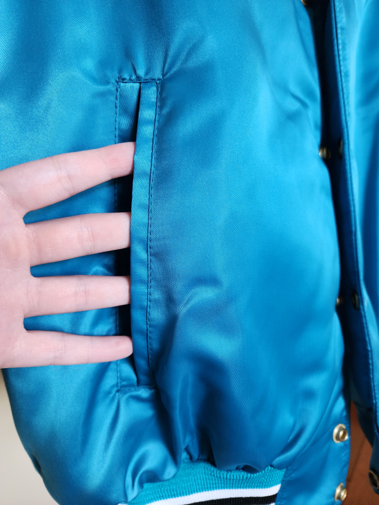 Vintage Sharks Satin Bomber 🦈 image indicator(10)