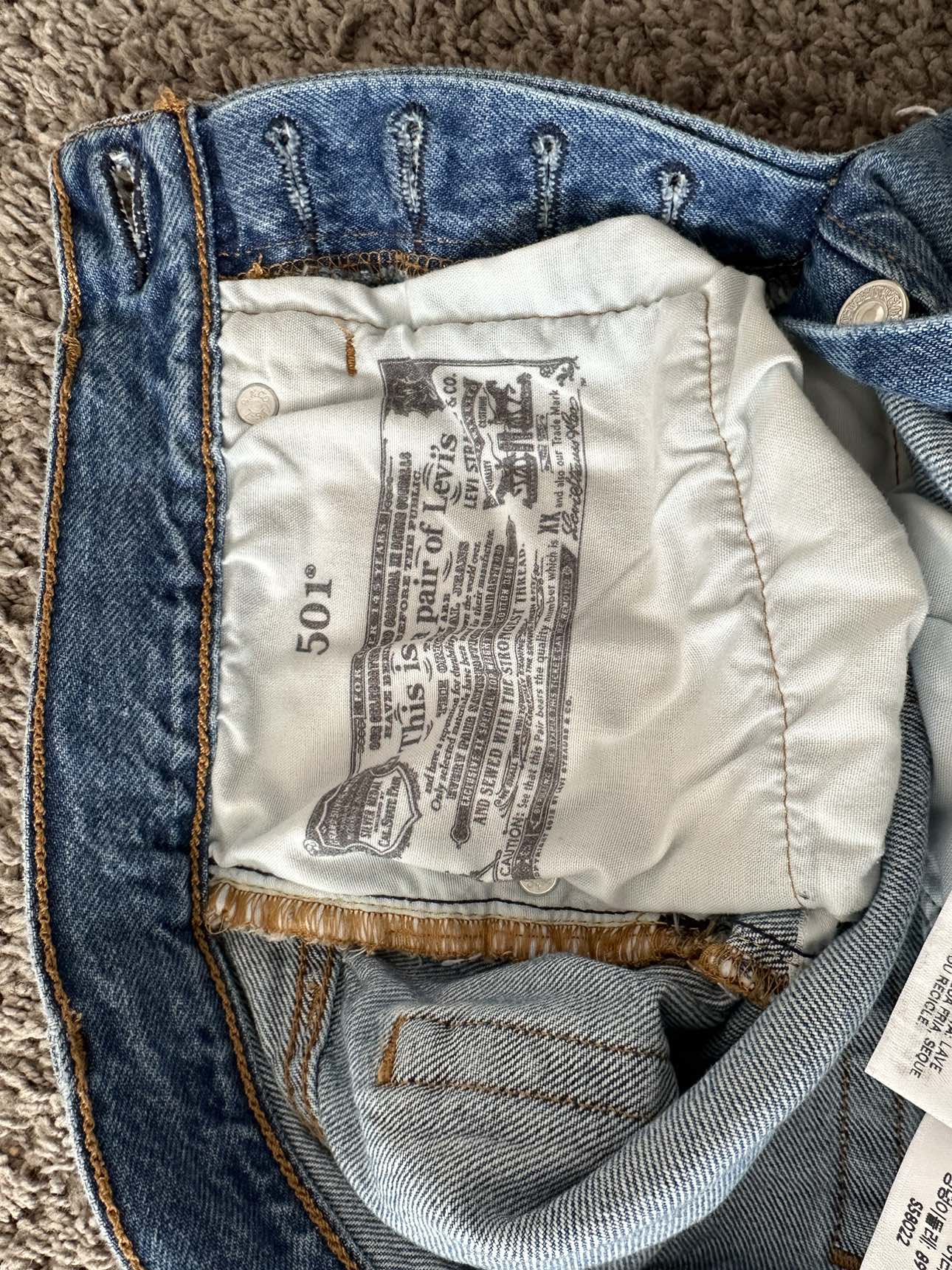 Levi 501 Shorts (W25) - photo 5