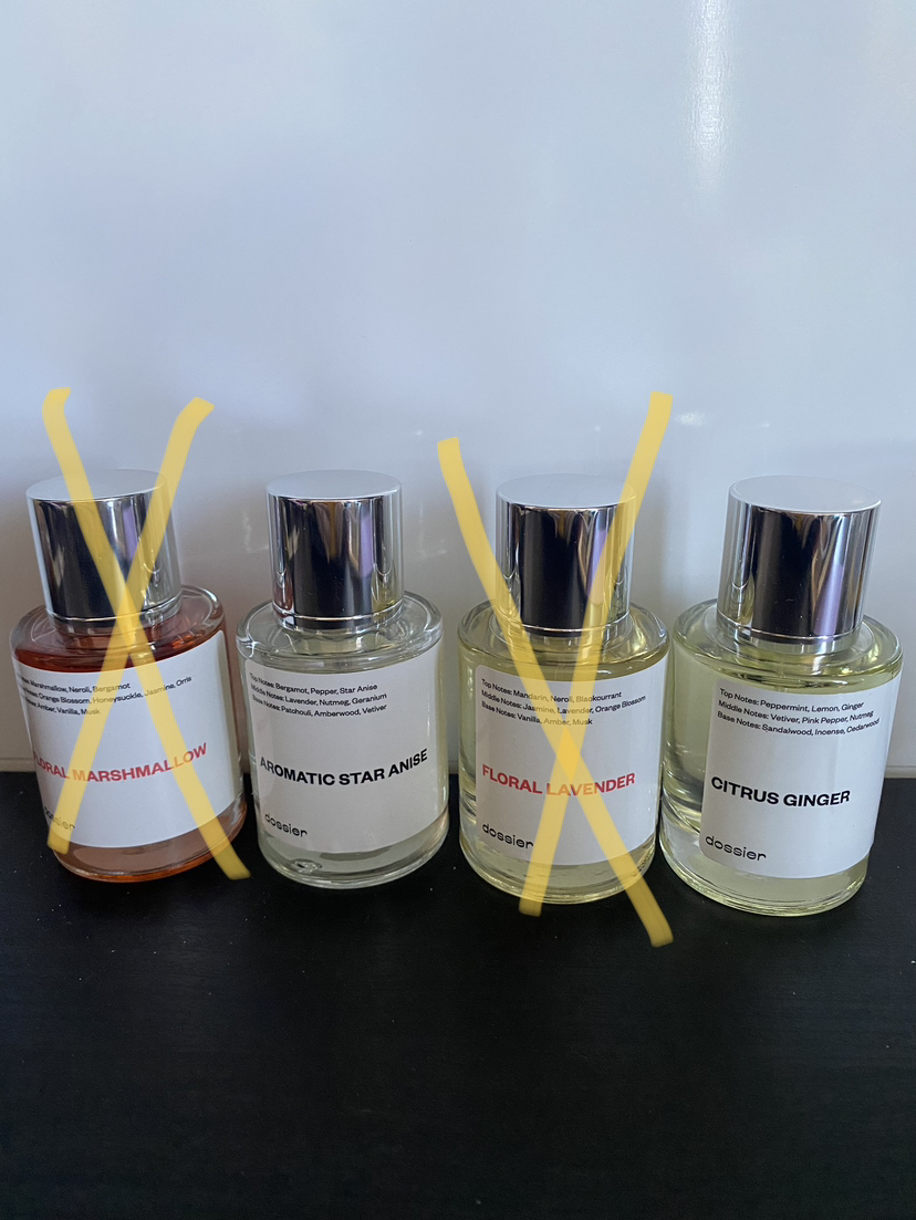 [UPDATED] Dossier perfume (please read description)