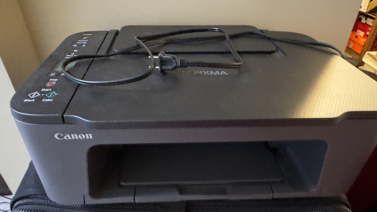 Canon TS3240 Color Printer (Comes with Ink) But no Papers - photo 2