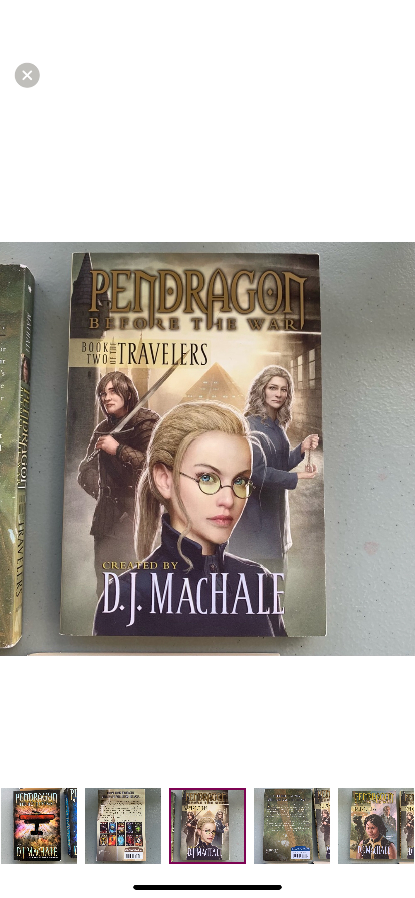 🥕Lot of Pendragon Paperback novel by D.J. MacHale🥕 image indicator(6)