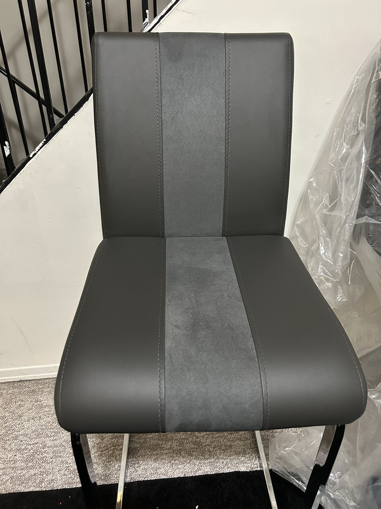 Fancy Suede High Chairs