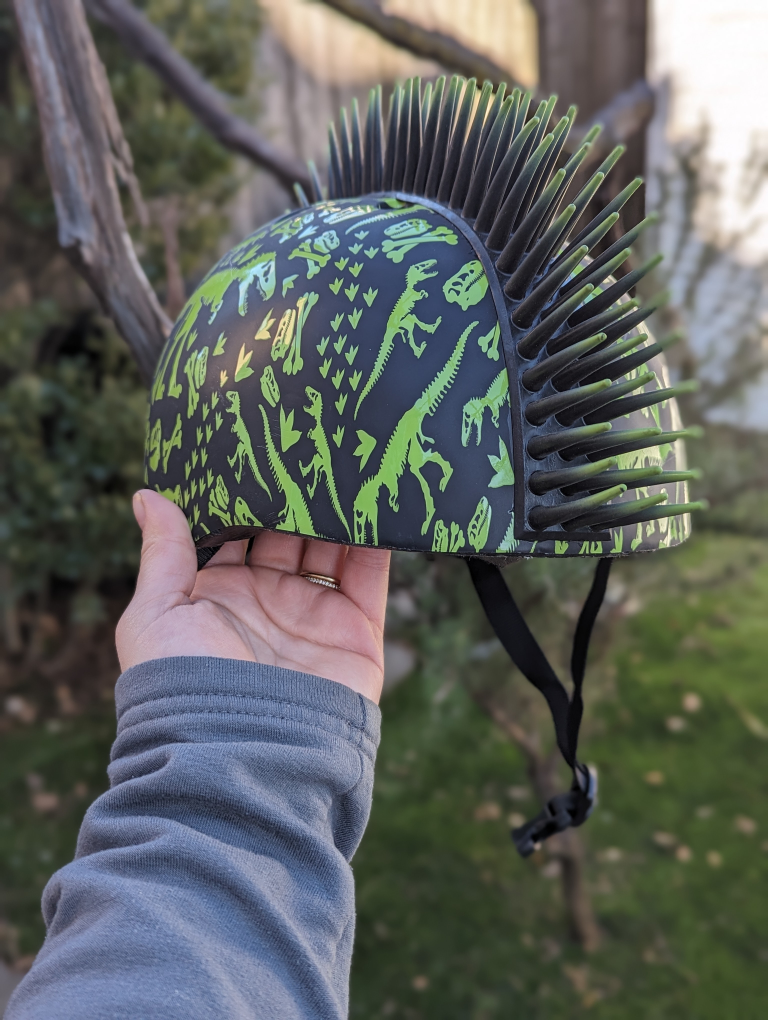 Helmet Raskullz T-Rex Bones Mohawk (xs)