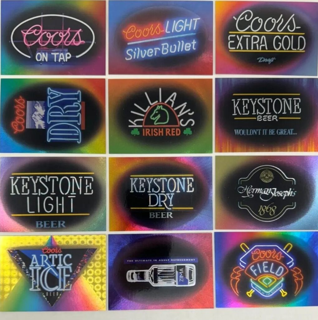 1996 Coors Bright Light Card Set